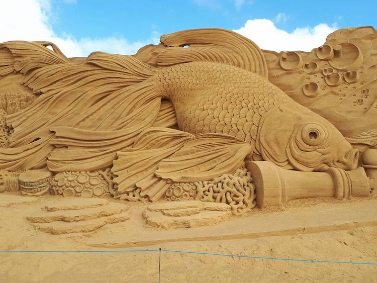 Sondervig Sand Sculpture Festival Sand Sculptures