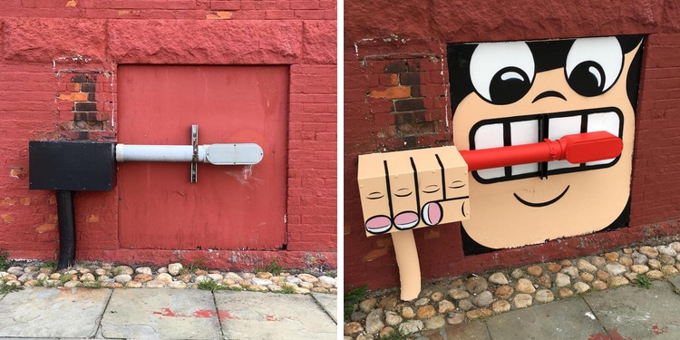 Tom Bob Street Art Installation