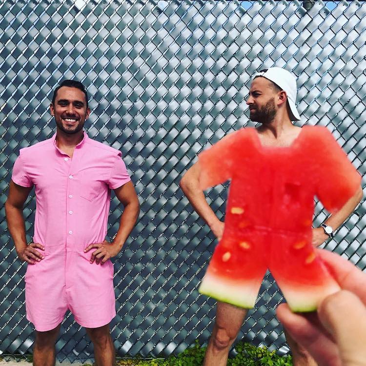 Watermelon Optical Illusion Dress