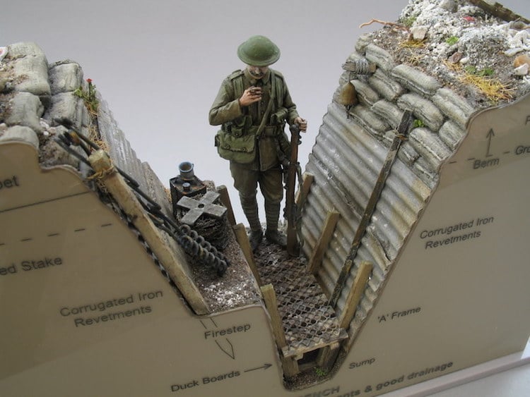 trench warfare military modeling