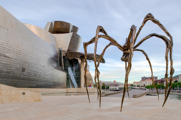 Maman de Louise Bourgeois en el Guggenheim de Bilbao