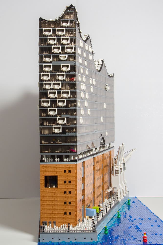 Elphilharmonie LEGO Architecture by Brick Monkey