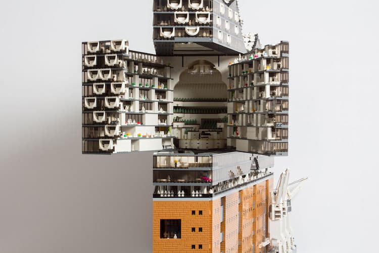 Elphilharmonie LEGO Architecture by Brick Monkey