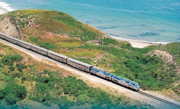 Amtrak Coast Starlight Train Amtrak West Coast