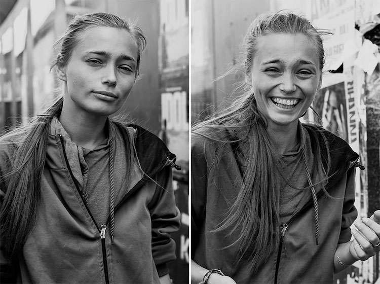 Before and After Kissing a Stranger Johanna Siring Portraits Photography