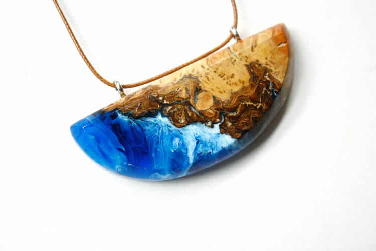 Resin and Wood Jewelry by BoldB