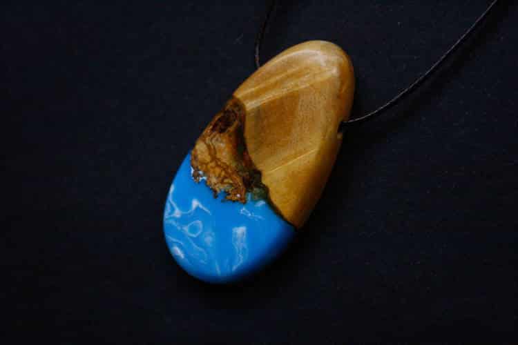 Resin and Wood Jewelry by BoldB