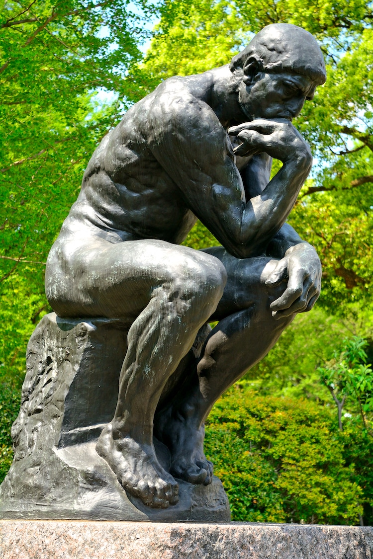 Rodin Famous sculptures the thinker