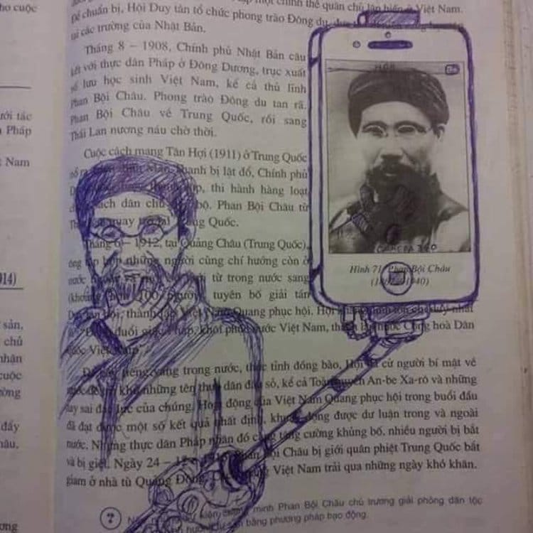 Best Textbook Doodles by Bored Students