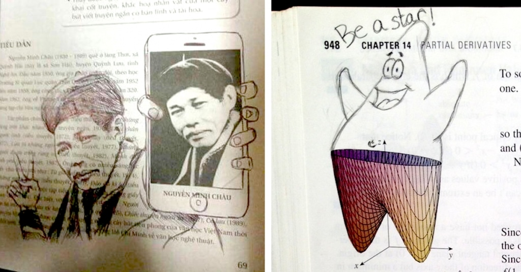 Funny Textbook Drawings