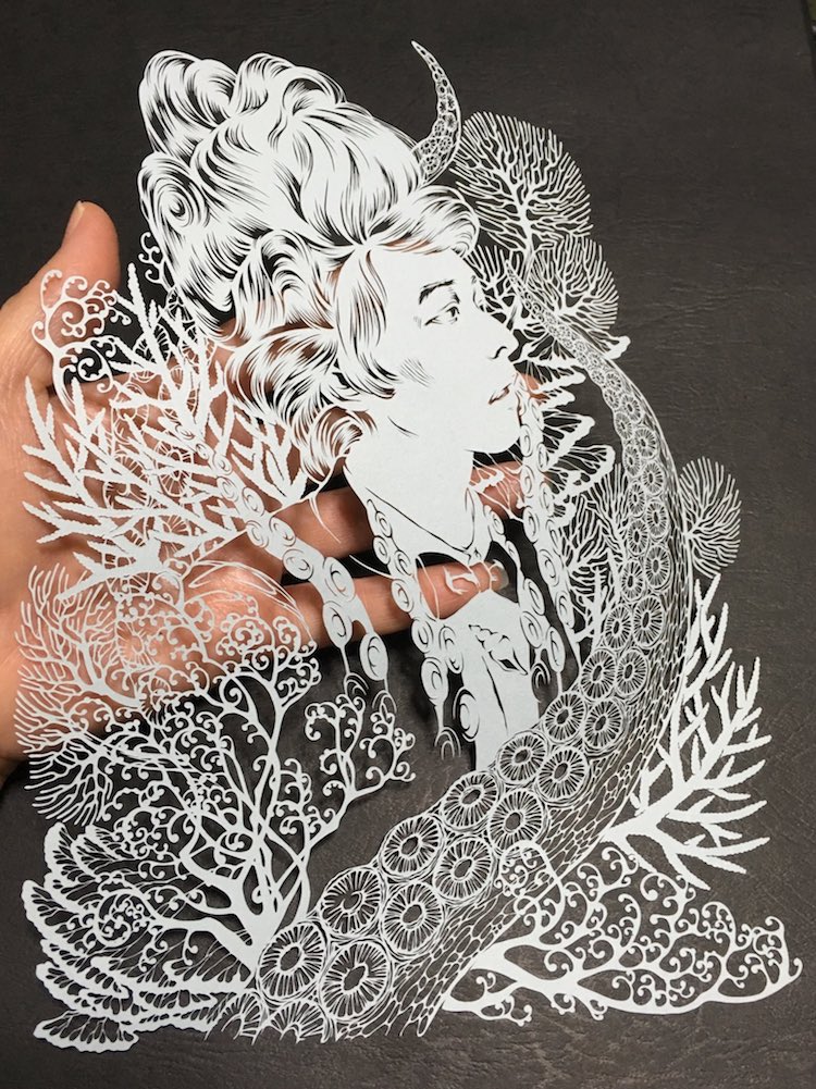 Kiri Ken Cut Paper Art