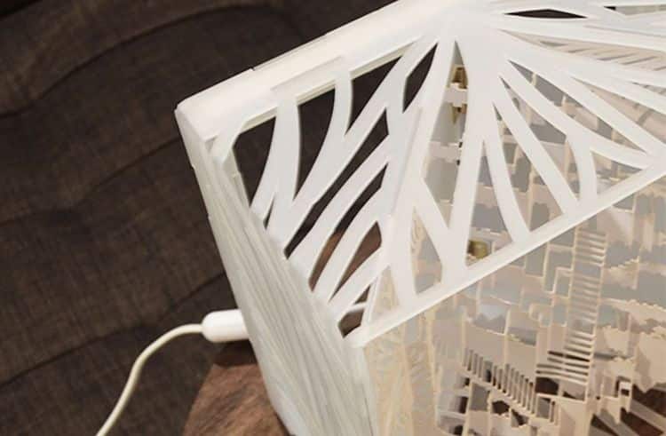 3D Kirigami Paper Lamp