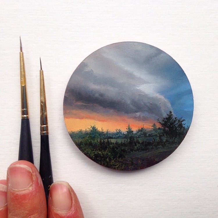 Miniature Paintings That Showcase Big Talent on Tiny Canvases