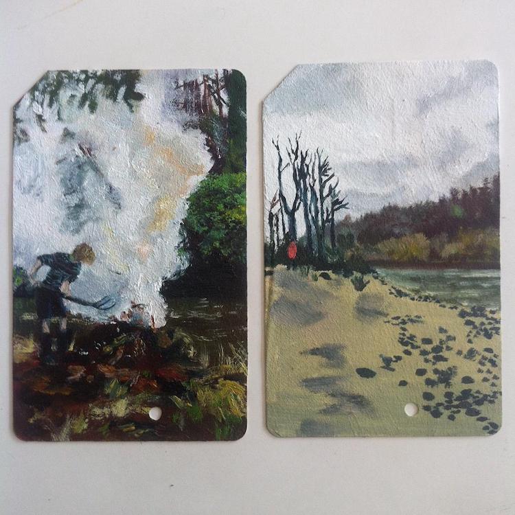 Single Fare Miniature Paintings