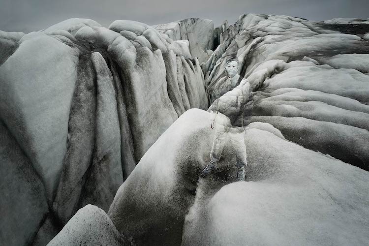 Body Paint in Moncler Advertising Campaign