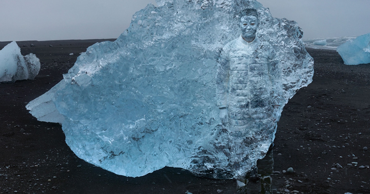 Moncler Latest Ad Campaign featuring Liu Bolin and shot by Annie Leibovitz