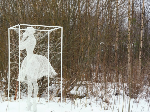 Nadia Zubareva Wire Sculpture Art