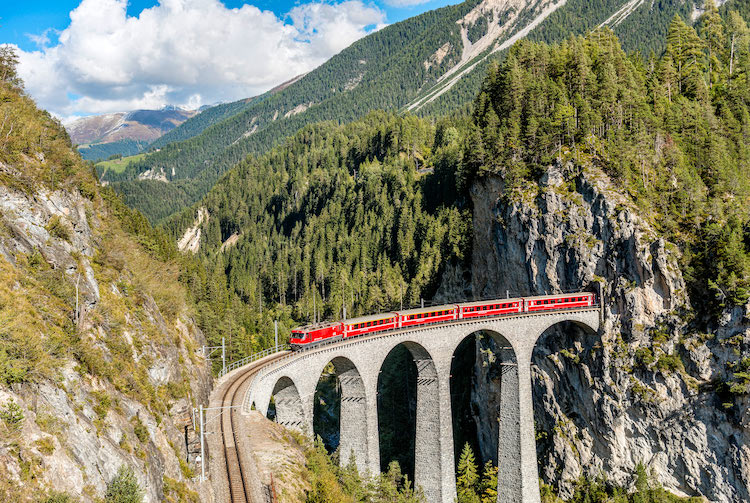 National Geographic Traveler Scenic Train Rides