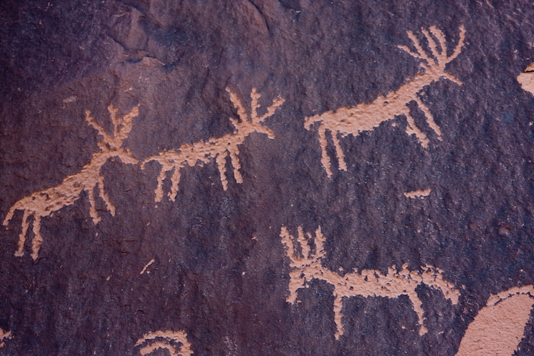Newspaper Rock Petroglyphs