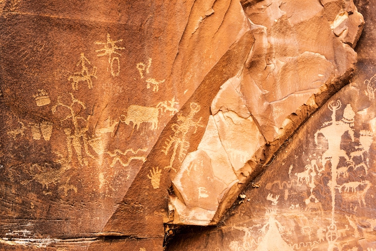 Newspaper Rock Petroglyphs