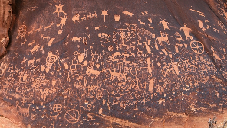 Newspaper Rock Petroglyphs