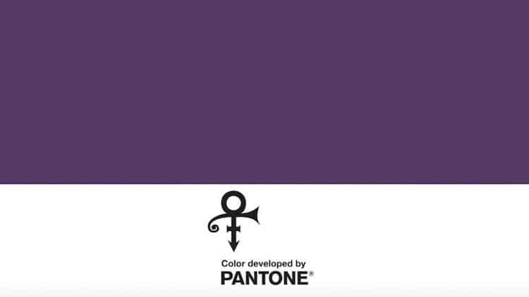 Pantone Purple Rain Prince Love Symbol 2