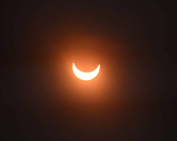 Photos of Solar Eclipse