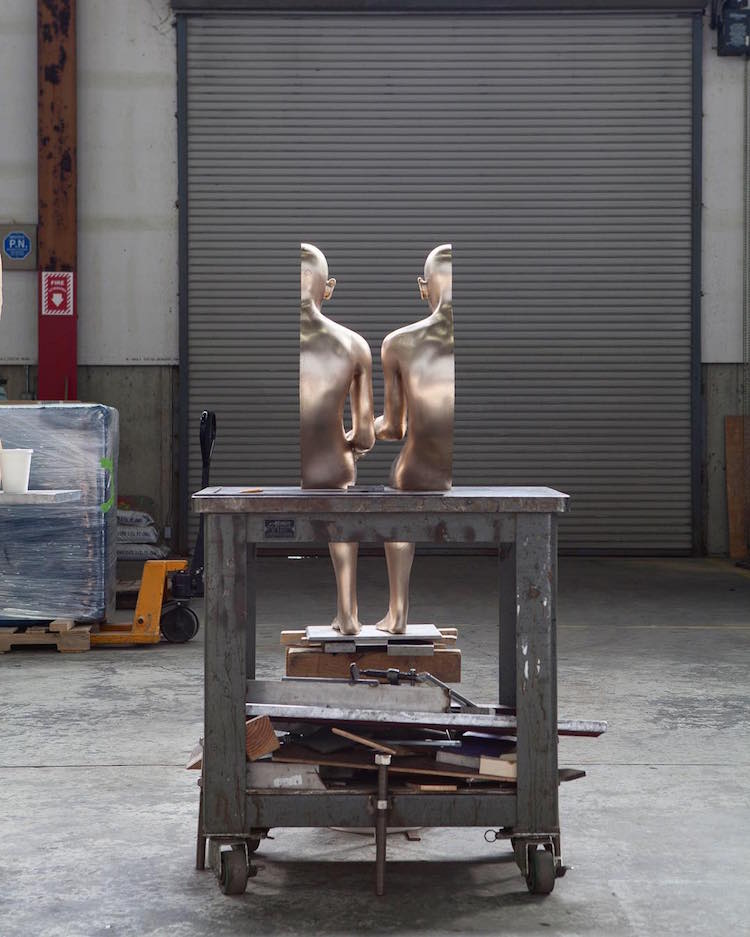 Figurative Sculpture Bronze Sculpture Surreal Art Anders Krisar