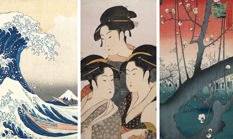 Ukiyo E Woodblock Prints 