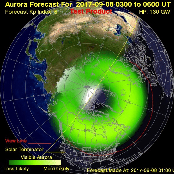 aurora borealis forecast 