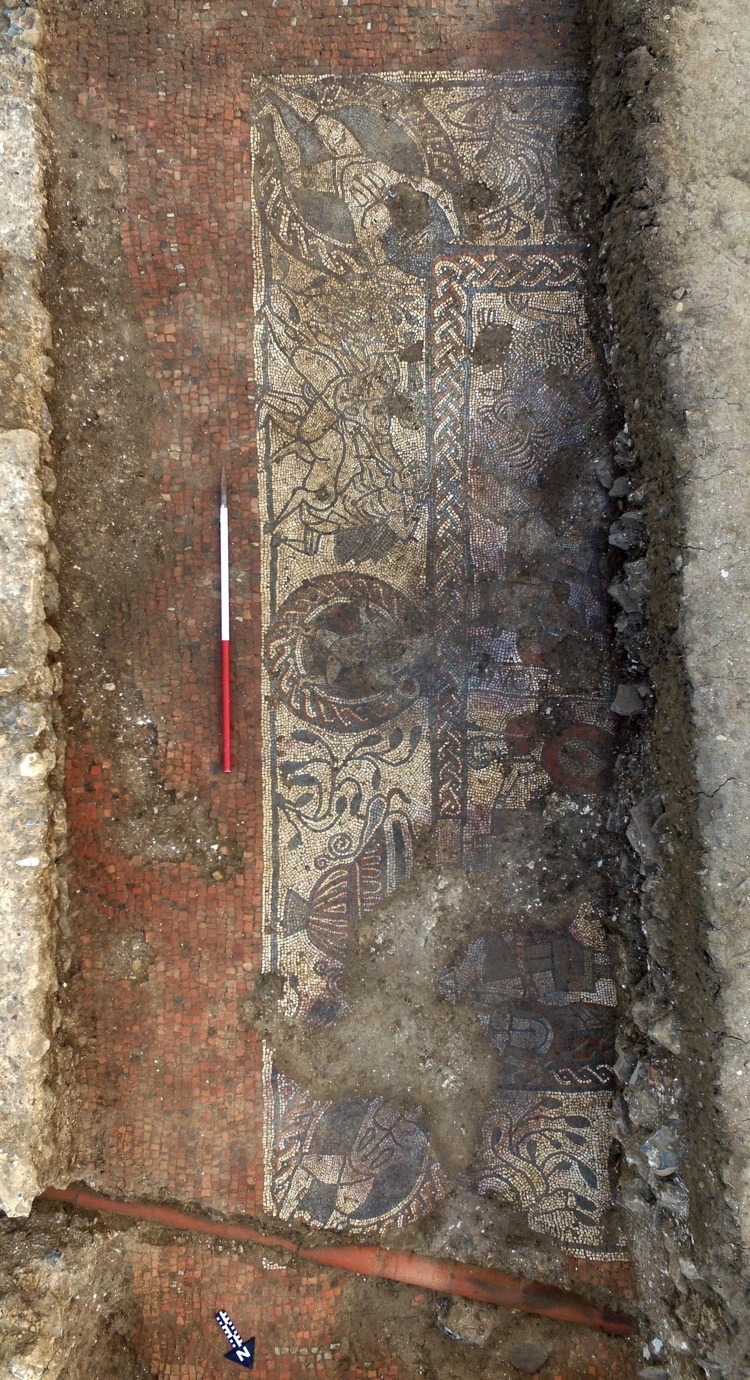 Boxford Ancient Roman Mosaic Discovery