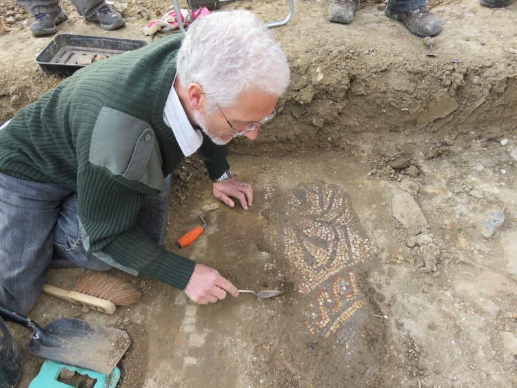 Boxford Ancient Roman Mosaic Discovery