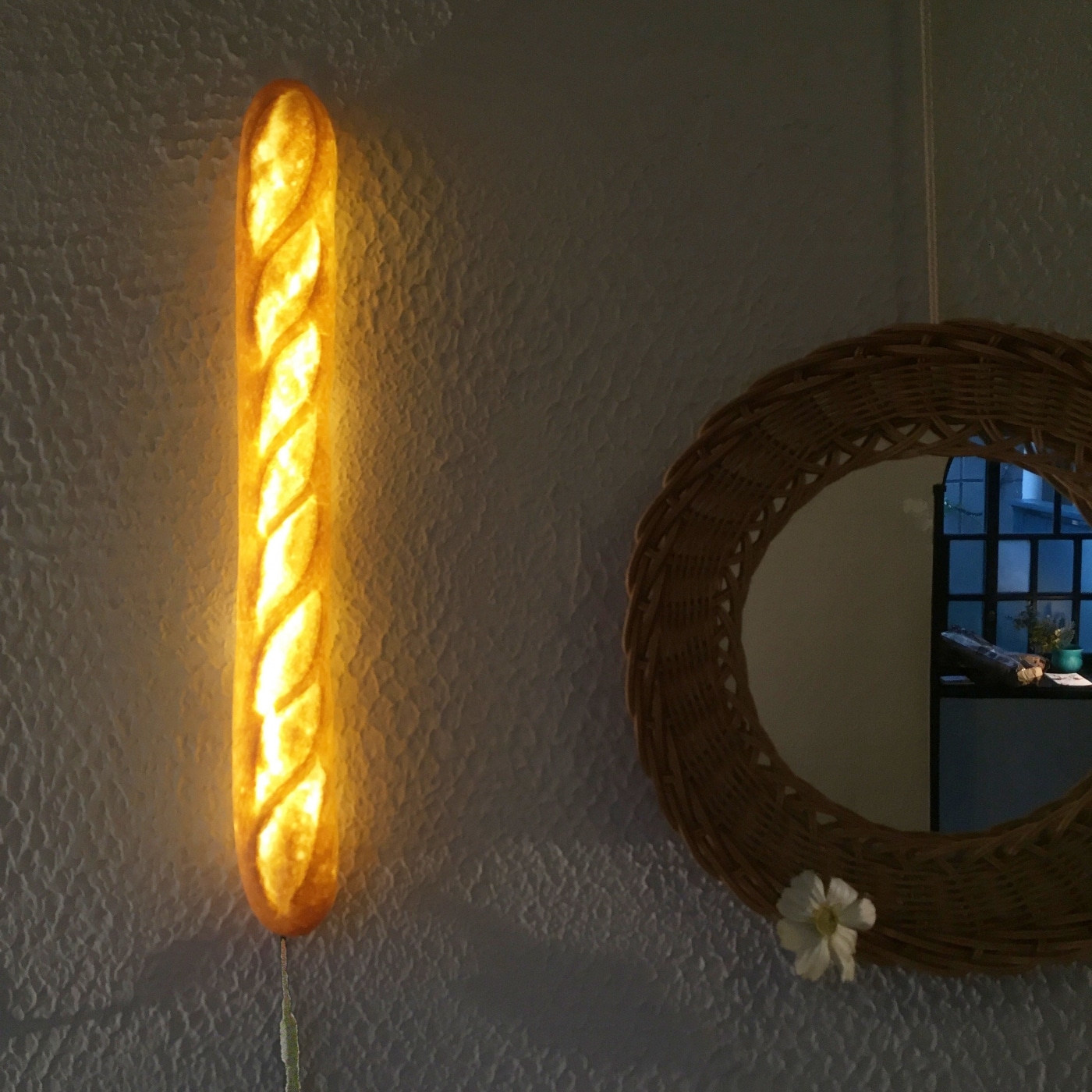 Lighting Design Made of Real Bread