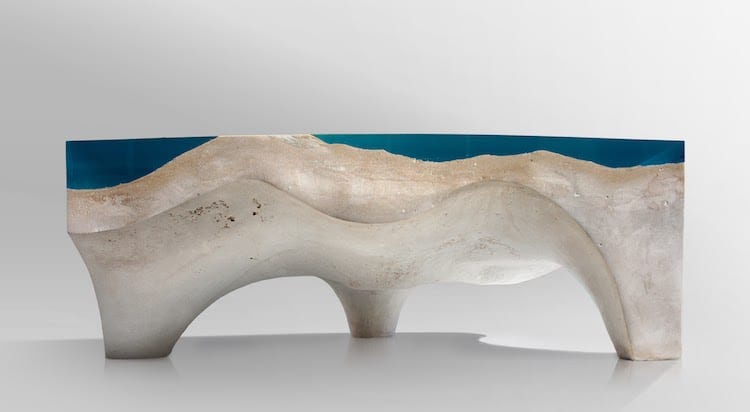 eduard locota acrylic stone table