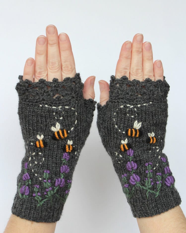 Handmade Fingerless Gloves
