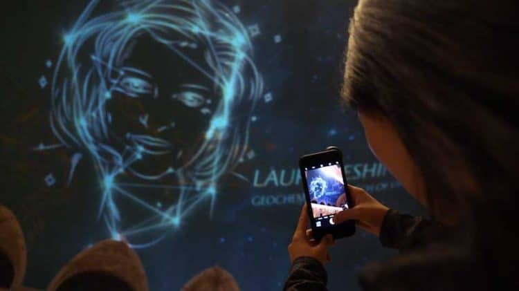 Famous Female Scientists Projected in Grand Central