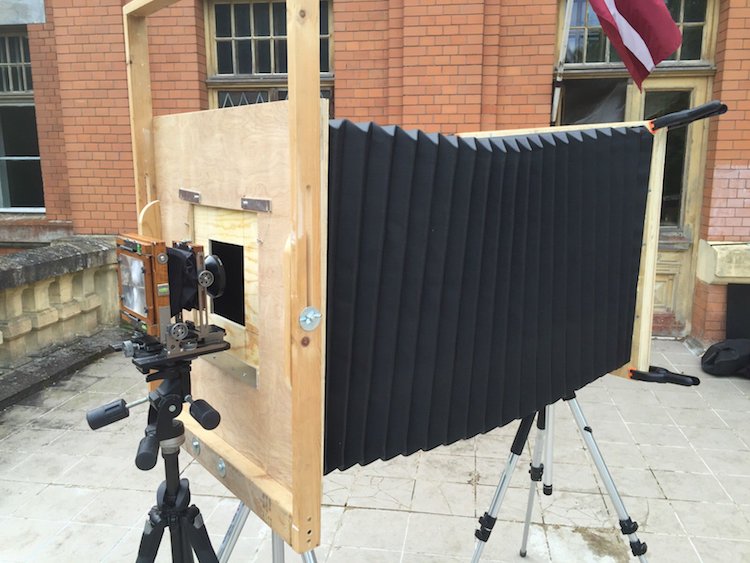 Giant Camera DIY Photobooth by Brendan Barry