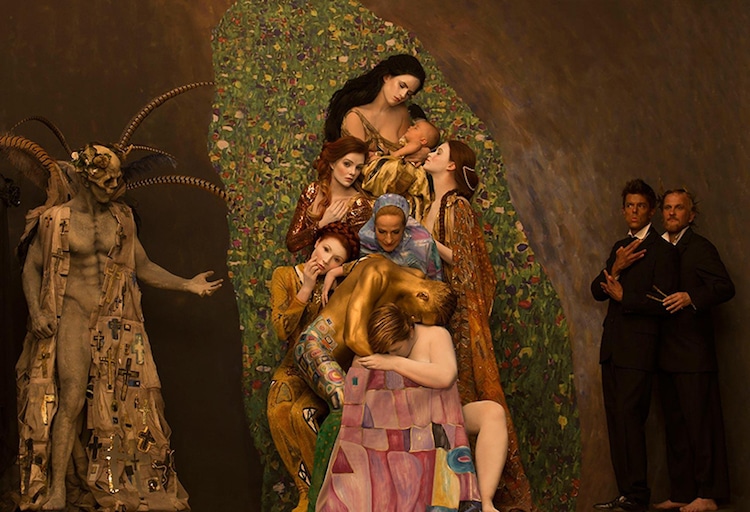 Gustav Klimt Recreations by Inge Prader