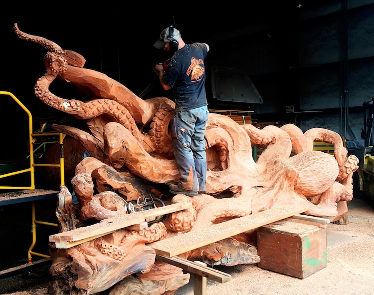 JMS Wood Sculpture - Chainsaw Art
