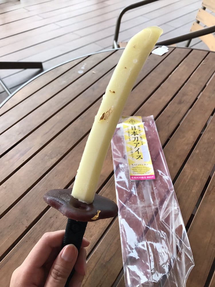 Katana Ice Japanese Ice Cream Samurai Sword