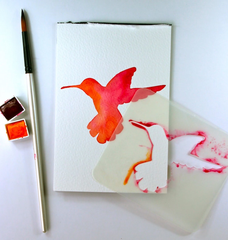 Create Art Using Homemade Stencils