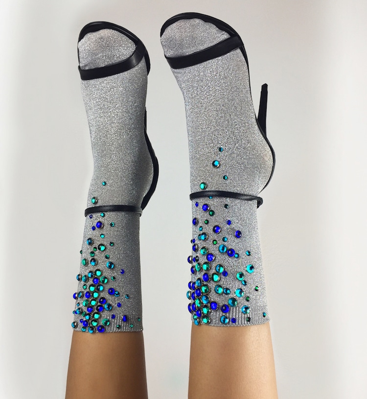 Embellished Fishnet Tights Are Here And It Will Make You Feel Like