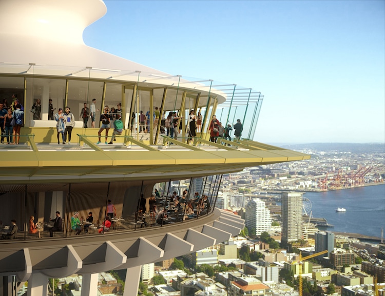 Seattle Space Needle Glass Floor