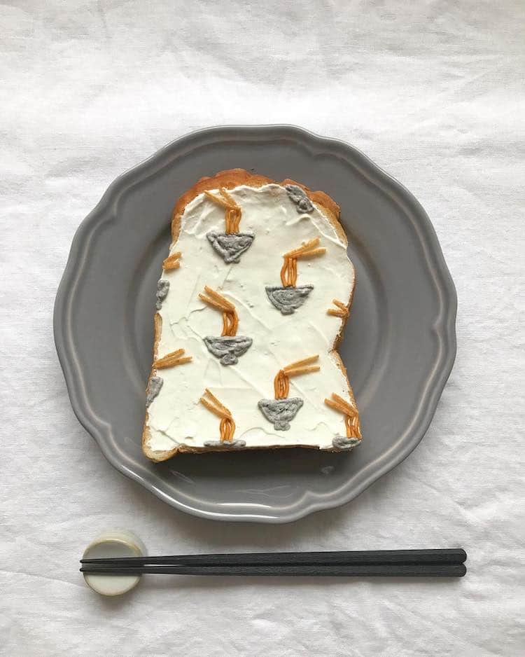 Toast Art Eiko Mori