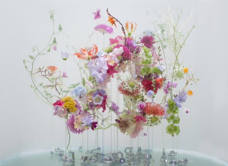 Flower Art Underwater Ballet Anne ten Donkelaar