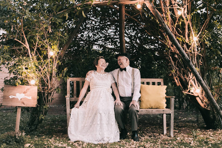 Elderly Couple in Love Wedding Photography