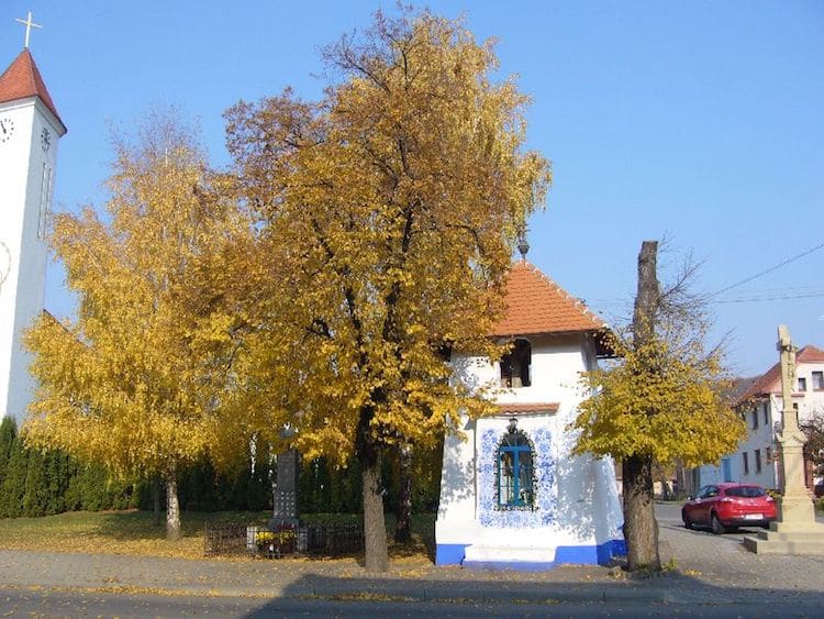 Agnes Kasparkova Louka painted houses