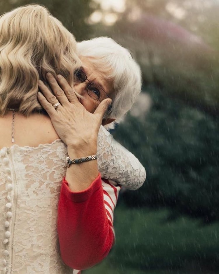 Bride Wears Grandmother's Wedding Dress