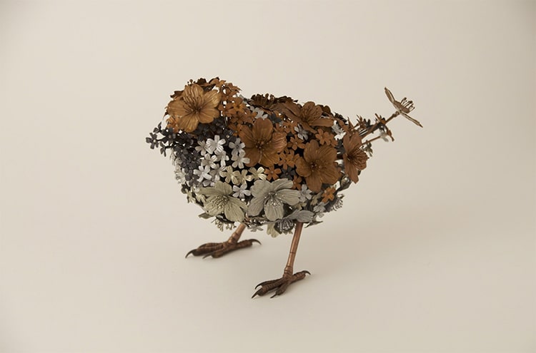 Metal Animal Sculptures by Taiichiro Yoshida