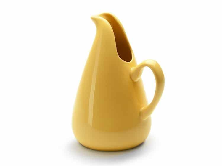 american modern pitcher handmade pottery